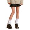 MOOKISOO 60cm Loose School Halloween High School Girl Warm White Socks, Socks, Uniform, Socks, Women's, Cute, White, Costume,
