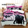New The Misfits Glenn Danzig Bedding Set Single Twin Full Queen King Size Bed Set Aldult Kid Bedroom Duvetcover Sets 3D Skull