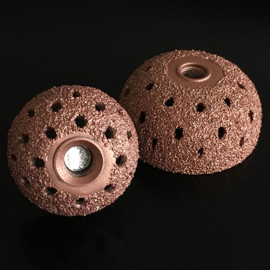 1 Set Tire Buffing Wheel Bowl with Holes Professional Car Tire Repair Grinding Head Workshop Supply