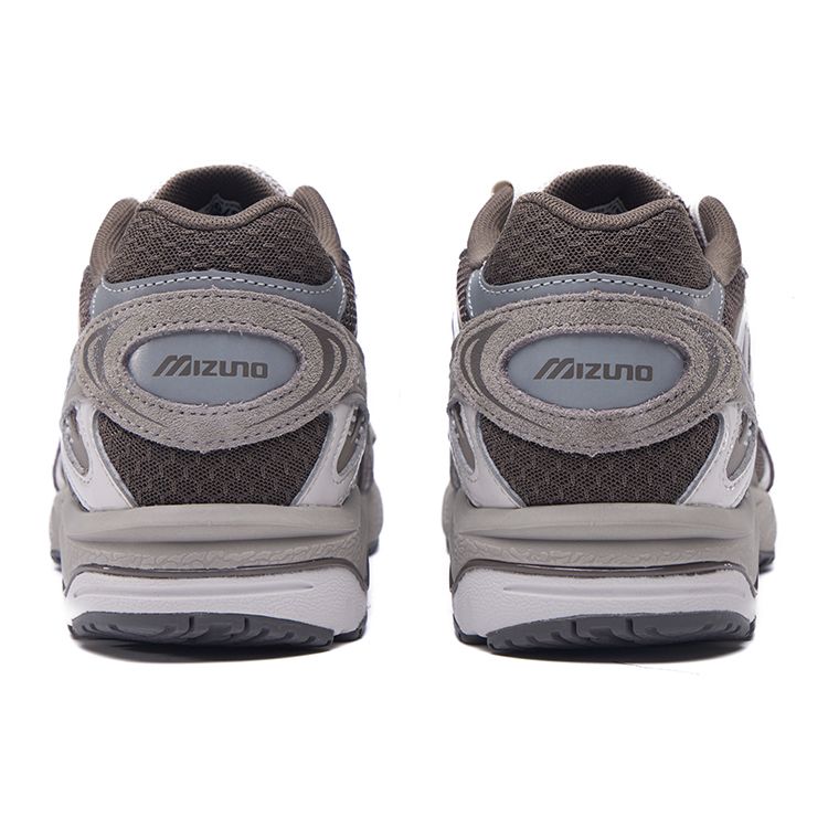 Mizuno Wave Solar V2 Fabric TPU Trendy Comfortable Versatile Low-Top Casual Shoes Unisex Sneaker Gray Brown D1GH231803