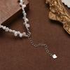 Hengsheng 4-5mm Baroque Freshwater Pearl Necklaces Flower Pearl 38+4cm 925 Sterling Silver Collar Necklace for Women 2025 New In