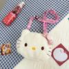 Женская мини-сумка через плечо Sanrio Hello Kitty Милая мультяшная девочка Детская плюшевая сумка-мессенджер