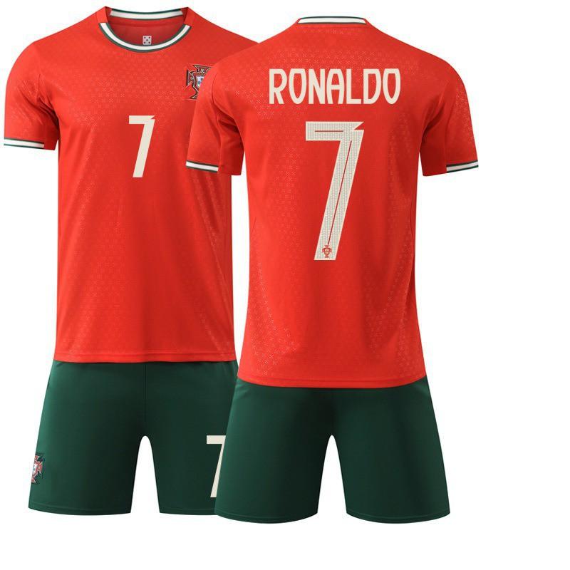 Mens Soccer Jersey Short Sleeve Performance Sportswear Football Training Match Wear Breathable Fan Replica Kit