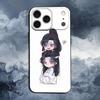 Мультяшный Мо Дао Цзу Ши Для iPhone 8,7,11,12,15,14,13,16,17,Plus,Pro Max,XS,X,XR,SE,Mini,Мягкий Силиконовый Черный Чехол
