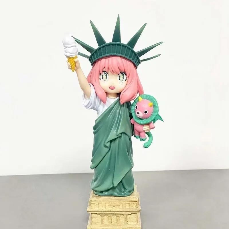 Anime Spy×family Figure Dolls Yor Forger Figurine Cute Anya Forger Figures Model PVC Collection Desktop Perimeter Toys Gifts
