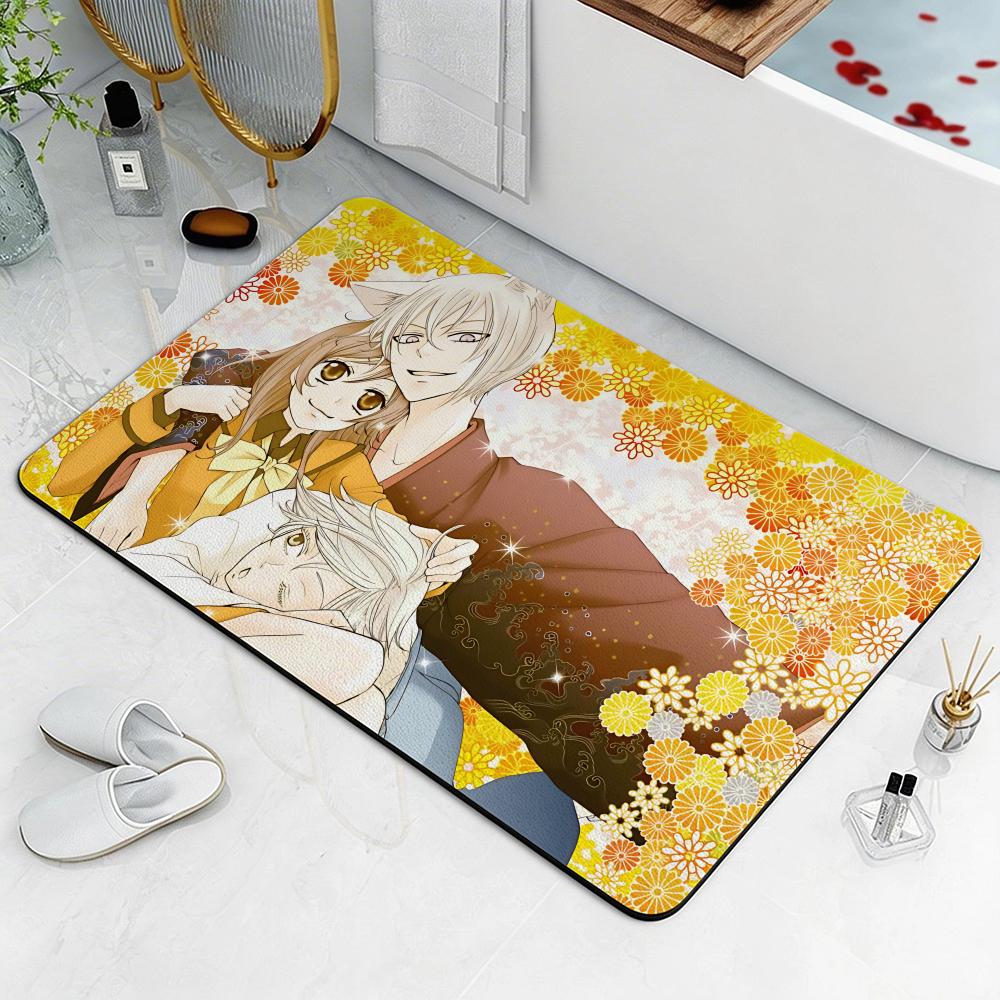Аниме K-Kamisama Kiss Коврик для пола Экологичный Диатомитовый Антибактериальный Влаговпитывающий Коврик для кухни и ванной