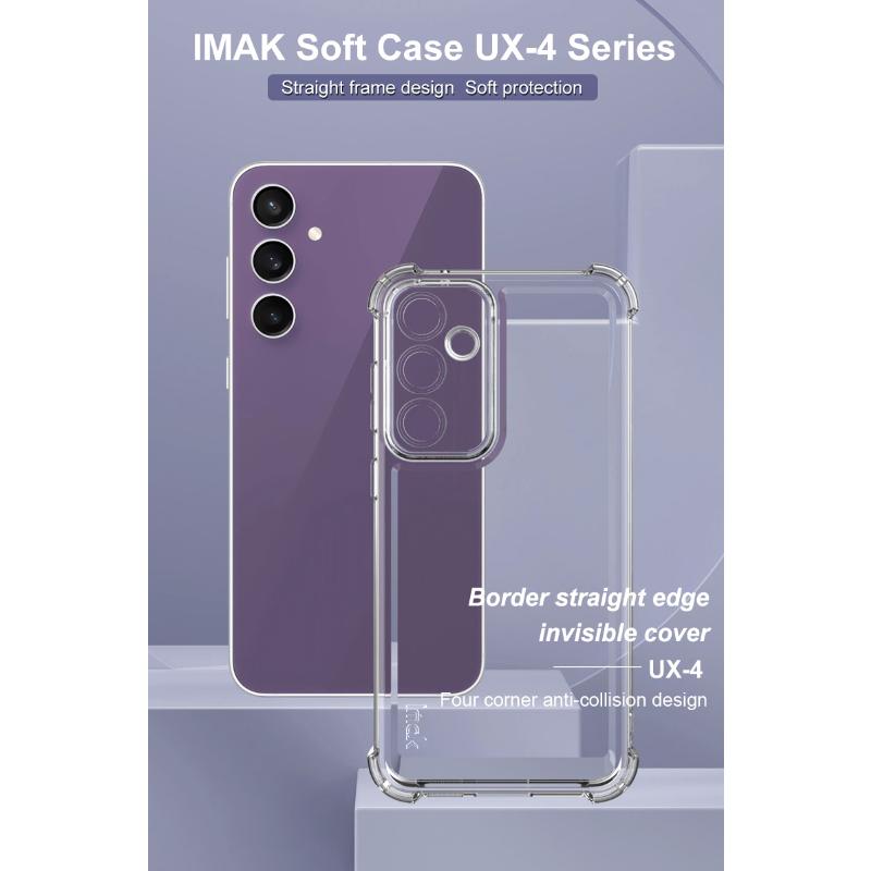 Для Samsung Galaxy S23 FE 5G чехол для телефона IMAK UX-4 ударопрочный мягкий чехол