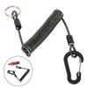 Lockable Fishing Missed Rope Elastic Coil Retention Fishing Rope Climbing Buckle Rope  Fishing