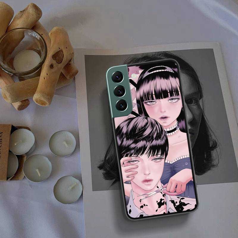 Shintaro Horror Cartoon Kago телефон для Samsung Galaxy S20 FE S21 Plus S22 S23 S24 Ultra чехол S10 S10E S9 S8 S7 Edge Cover Silico