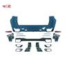 BMW X7 G07/23/24 Front & Rear Bumper Black Warrior Kit with Side Skirts