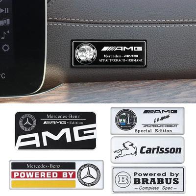 AAUU1 Наклейка-эмблема на кузов, багажник автомобиля, аксессуары AMG Для Mercedes Benz Brabus Maybach Smart W204 GLC CLA GLK W205 W203 W206