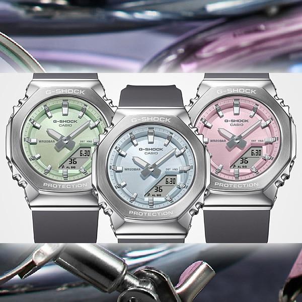 Casio Женские часы G-SHOCK GM-S2110-2AJF [G-SHOCK Minimal Design] Круглые часы из смолы *Нержавеющая сталь