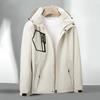 High-end Men's and Women's Spring and Autumn Thin Outdoor Windproof and Waterproof Single-layer Casual Sports Hooded Mountaineering Jacket