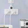 3-контактный дорожный адаптер с сенсорным ночником и 4 USB-портами, защита от перегрузки, для европейцев, домашние офисы