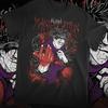 Стильная черная хлопковая футболка с принтом персонажа Jujutsu Kaisen Чосо «Манипуляция кровью» Темный аниме-принт