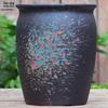 Vintage Ceramic Pot for Indoor/Outdoor Use – Large, Breathable Coarse Pottery for Green Plants, Tall Wide Mouth Design for Bougainvillea & Succulents