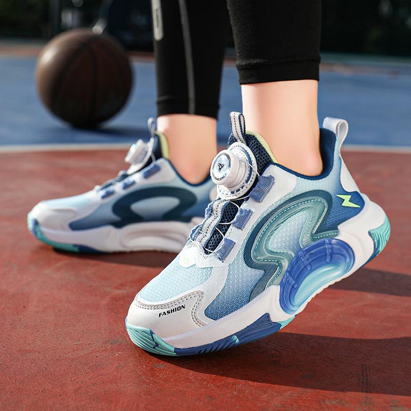 31-42 Children and Teenagers Plus Size Convenient and Fashionable Sports and Leisure Shoes Low Top Basketball Shoes