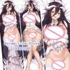 Наволочка для тела Albedo, персиковая кожа, 2WAY Dakimakura, игра OVERLORD, наволочка с персонажем, чехол для подушки для сна, обнимания, Декор