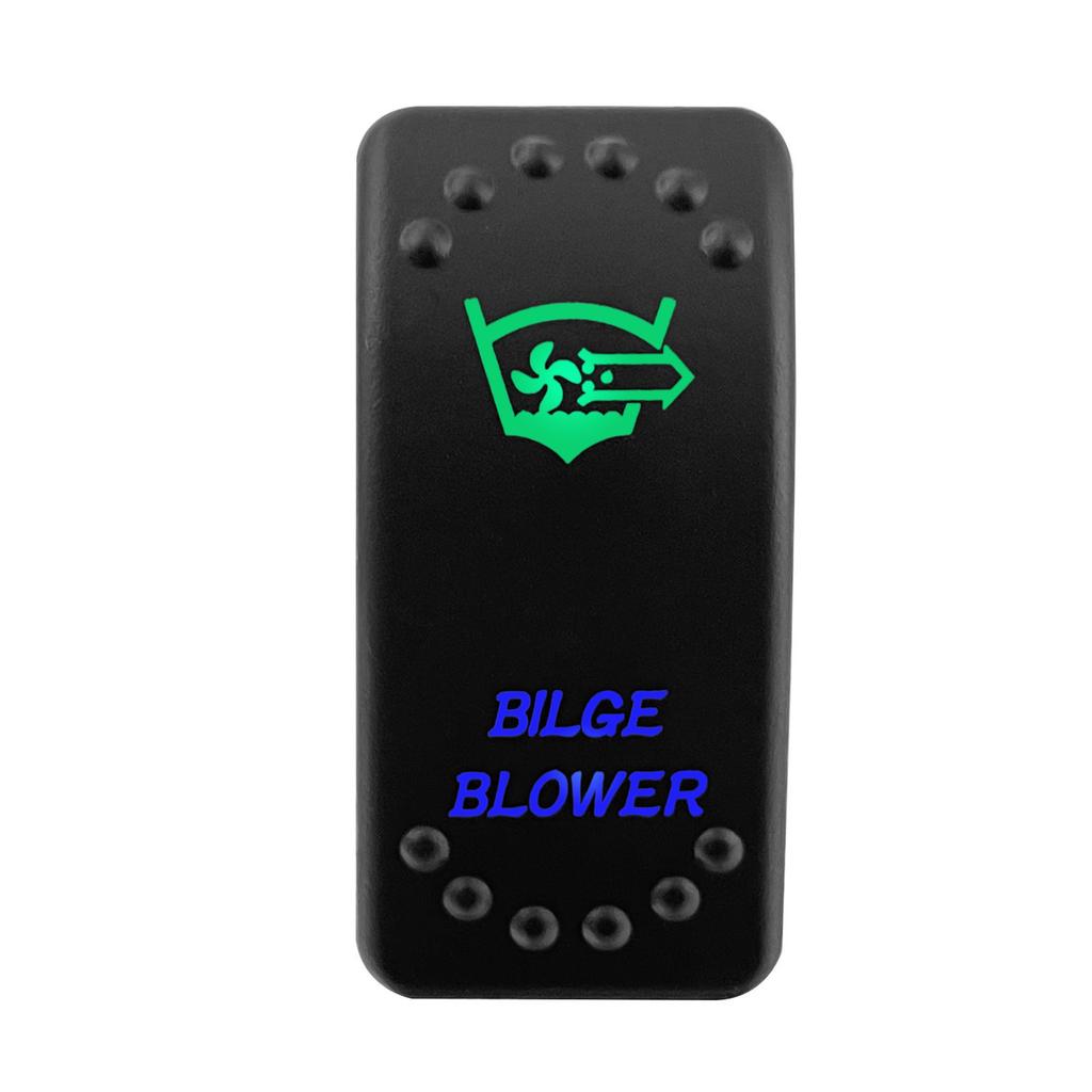 12V 20A Marine Boat Rocker Switch Green Blue Led SPST DPDT Car Switch Waterproof 24V for Jeep Wrangler Cam Am Polaris Battery Switches5