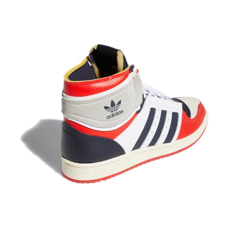adidas Топ-десять 'Белая Легенда Чернильно-Красный' S24116