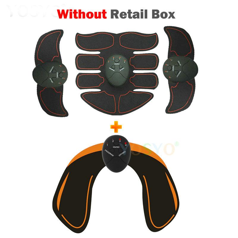 Тренажер-стимулятор мышц, умный фитнес-тренажер для брюшного пресса, электрическое устройство для похудения и похудения