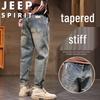 JEEP SPIRIT Мужские повседневные джинсы в американском ретро-стиле