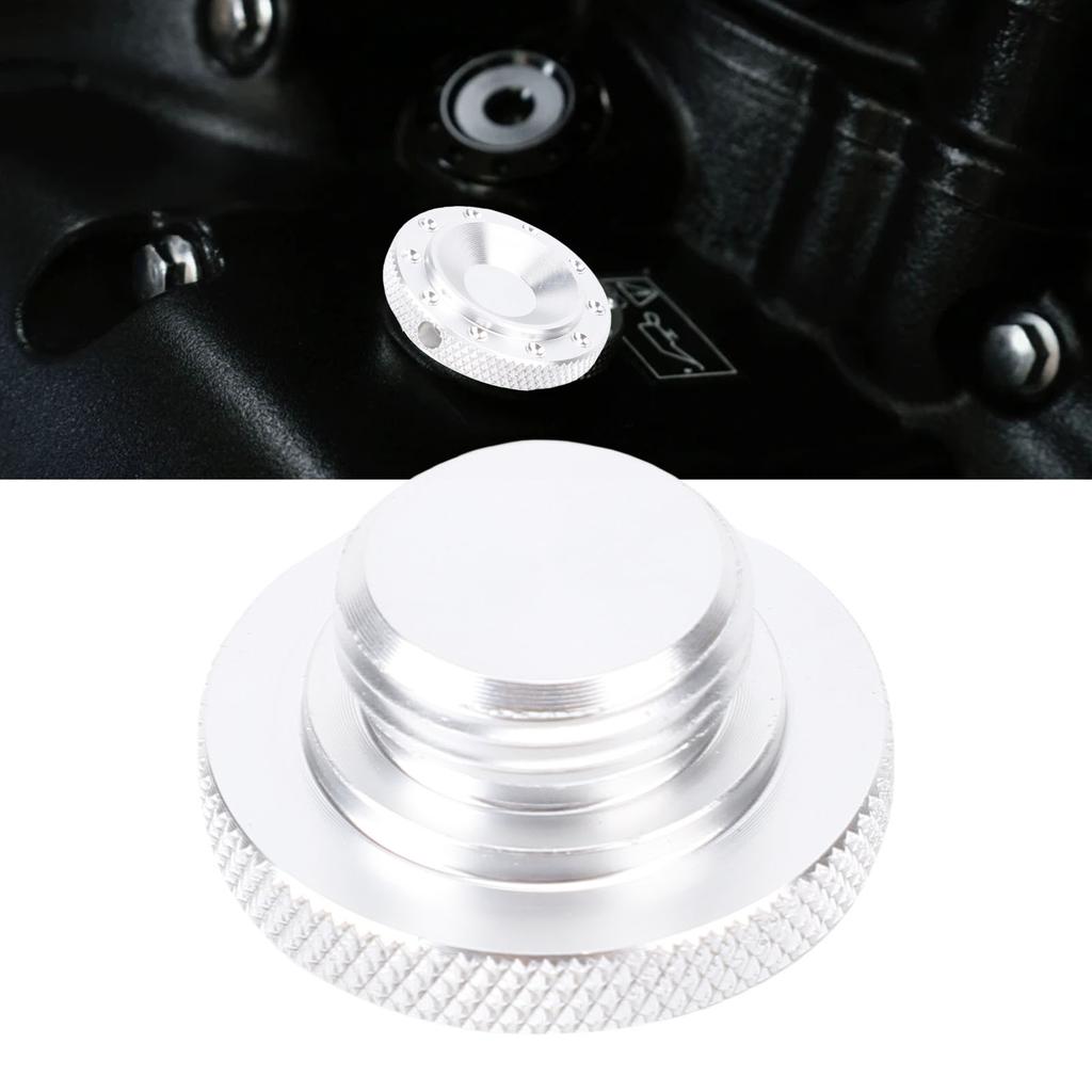 Motorcycle Oil Filler Screw Cover T6063 Aluminum Alloy Engine Oil Filler   Replacement for Interceptor 650 2018-2024
