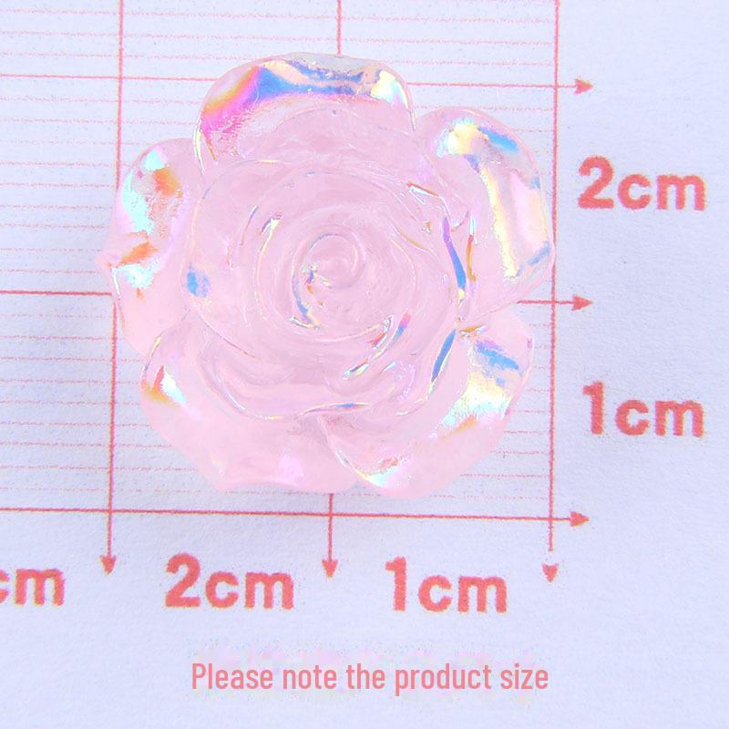 Новый набор аксессуаров из смолы «Кристаллический золотой цветок» для самостоятельного изготовления чехлов для телефонов, украшений и заколок для волос