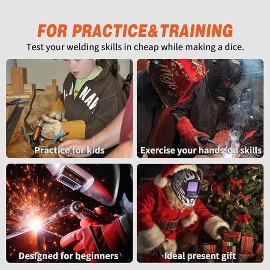 12 шт./компл. комплект для практики сварки, купоны для тяжелой сварки, учебная пластина для начинающих, улучшение навыков сварки своими руками, металлический лист