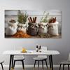 Modern Spice & Herbs Canvas Painting Scandinavian Posters and Prints Wall Art Food Pictures - Decorative Wall Art for Kitchen, Dining Rooms