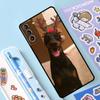 Animal Doberman Dog Case For Samsung Galaxy S23 S21 S22 Ultra Plus Note 10 20 S8 S9 S10 Plus S20 FE Cover Case