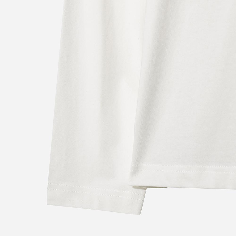 DOD Lettering Xanadu Long Sleeve T-Shirt (Off White 2)