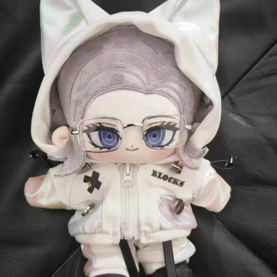Игровая роль Сто линий Аоцуки Эйто Мягкая 20 см Хлопковая кукла Милые наряды Плюшевые игрушки для взрослых и детей для коллекции и подарков
