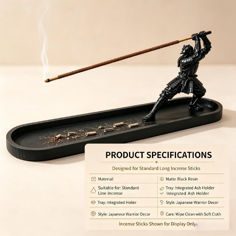 Japanese Incense Burner Japanese Novelty Ash Catcher Incense Stick Burner for Home Living Room Bedroom Yoga Room Office Entryway 7