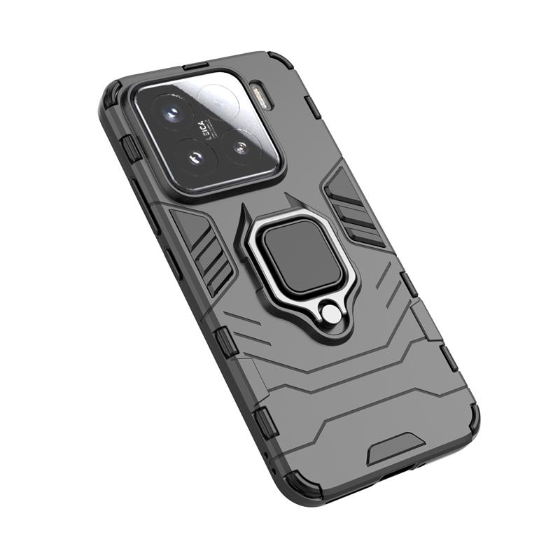 Armor Shockproof Coque For Xiaomi 15 Pro / Xiaomi 15 5G Magnetic Ring Stand Holder Cover For Mi15 15Pro Phone Case