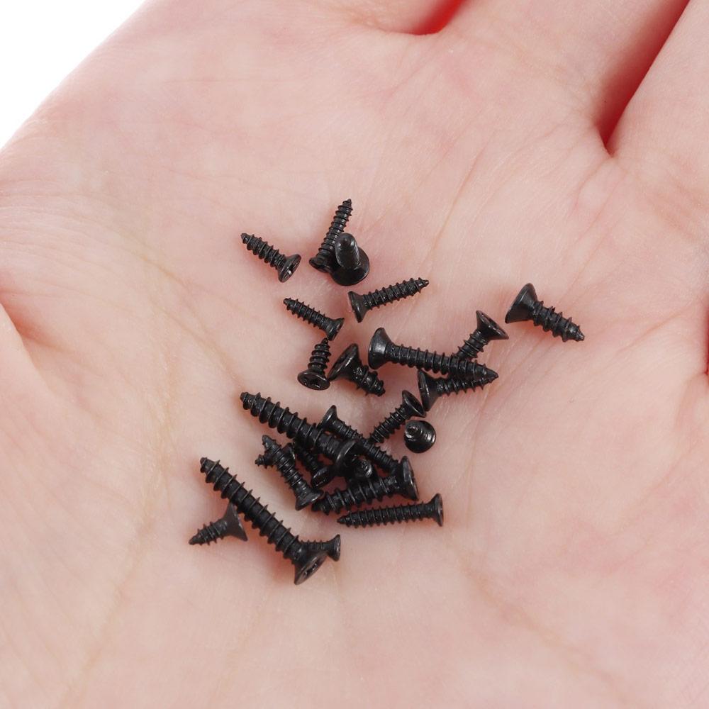 1200 шт. M1.2 M1.4 M1.5 M1.7 M2 Винты с плоской головкой Phillips из углеродистой стали Мини-винты Цифровые продукты