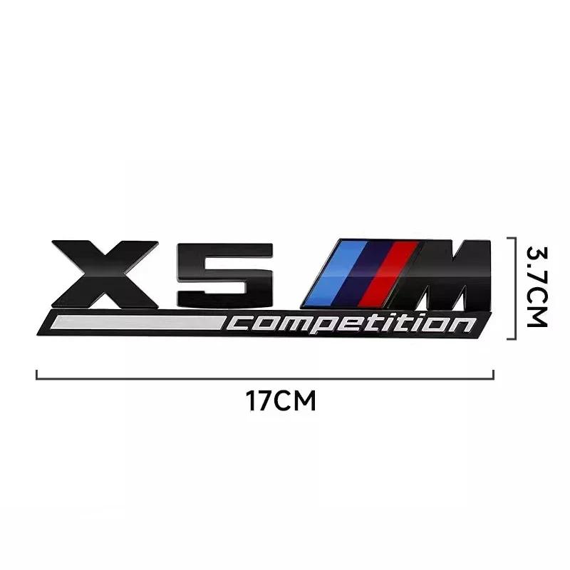 For BMW M3 M4 F07 F34 F30 F20 F10 E60 E46 E53 G01 G02 G05 3D Car Decorative accessories M Badge Emblem Decoration Accessories BW5