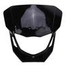 Motorcycle Headlight Fairing Mask Black Front Headlamp Cowl Replacement for WR250F WR450F YZ250F YZ450F 2015 2019