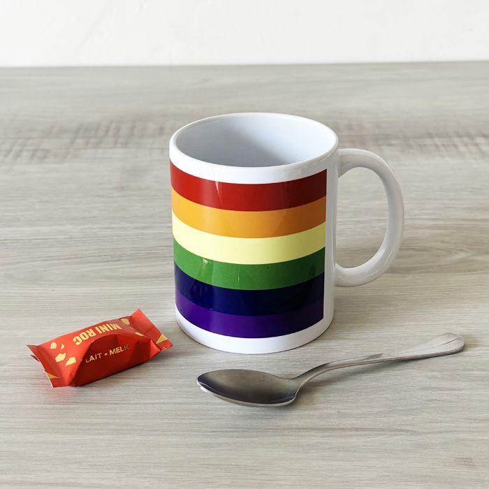 Mug en Céramique Arc-en-Ciel Pride 350 ml