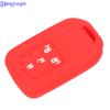Jingyuqin Remote 4Buttons Car Key Case Silicone For Honda 2016 2017 CRV Pilot Accord Civic Fit Freed Keyless Smart Key