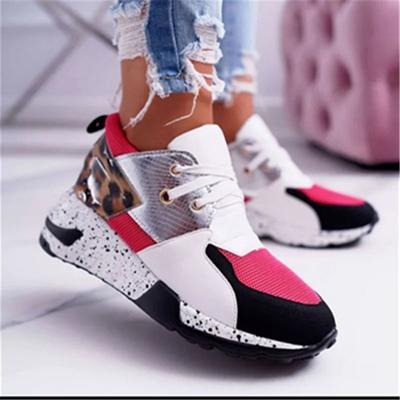 DOGHC Zapatillas De Deporte Con Cordones Para Mujer, Zapatos Vulcanizados Transpirables Para Exteriores, Moda De Primavera