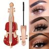 1 PC Violin-Shaped Mascara - Long-Lasting, Waterproof, Smudge-Proof - Volumizing, Curling, Lengthening - Black Mascara For All Skin Types
