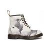 Dr. Martens Tate Comfortable Lace-Up Ankle Boots Unisex Ankle Boots White 31731649