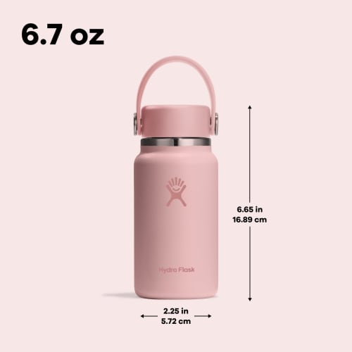 Micro Hydro 200ml Stainless Steel Aloe Insulated Water Bottle (Official Japanese Product)