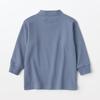 MUJI Футболка Baby Brushed Smooth Knit High Neck Long Sleeve Unisex Baby CC23TA4A Smoky Blue Baby 80