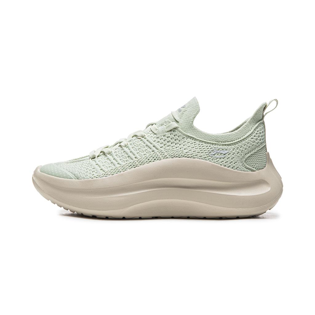 Li Ning Cloud Wave Слипоны Амортизация Скользкие Устойчивые к истиранию Легкие Низкие Повседневная обувь Женские AGLW052-4