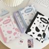 A5 Cute Cow Puppy Journal Cover Loose-leaf Idol Card Kpop Album Storage Book Binder Photocards Collect Book School Stationery
