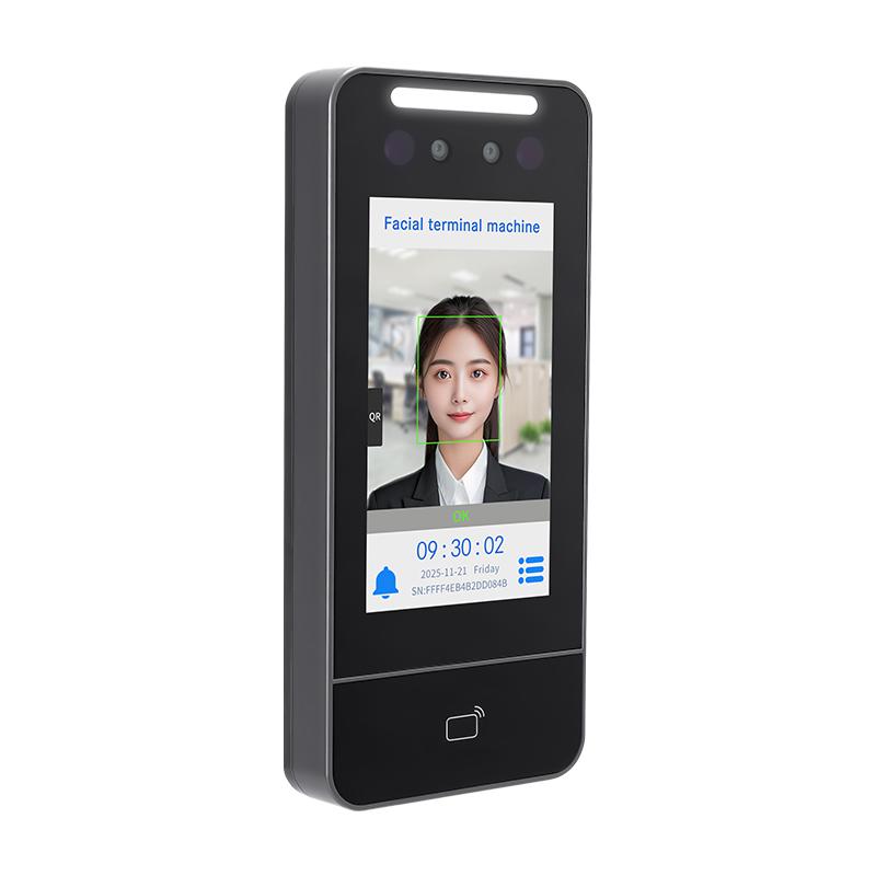 Xface50V Time Clock Attendance Face Recognition for Employees Access Control Machine Support Multi-Language System USB Data Man