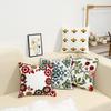 Plant Flower Pillow Case Home Sofa Office Pillowcase Cushion Pillow Cover Retro Bedroom Party Decoration Gift Home Decor