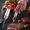 Набор Инструментов для Барбекю BBQ Шприц для Гриля Кухонные Аксессуары Инжектор для Соуса Игла для Запекания Принадлежности для Вечеринки Бытовые Кухонные Инструменты Tmz
